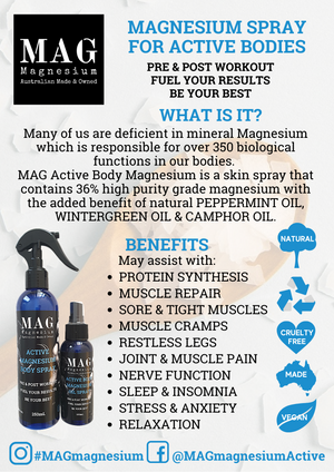 
                  
                    MAG Active Magnesium Spray
                  
                